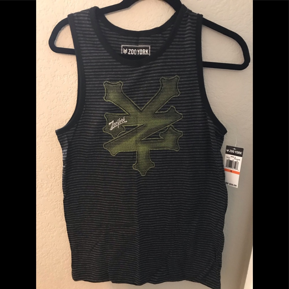 ZOO YORK MENS Striped Tank